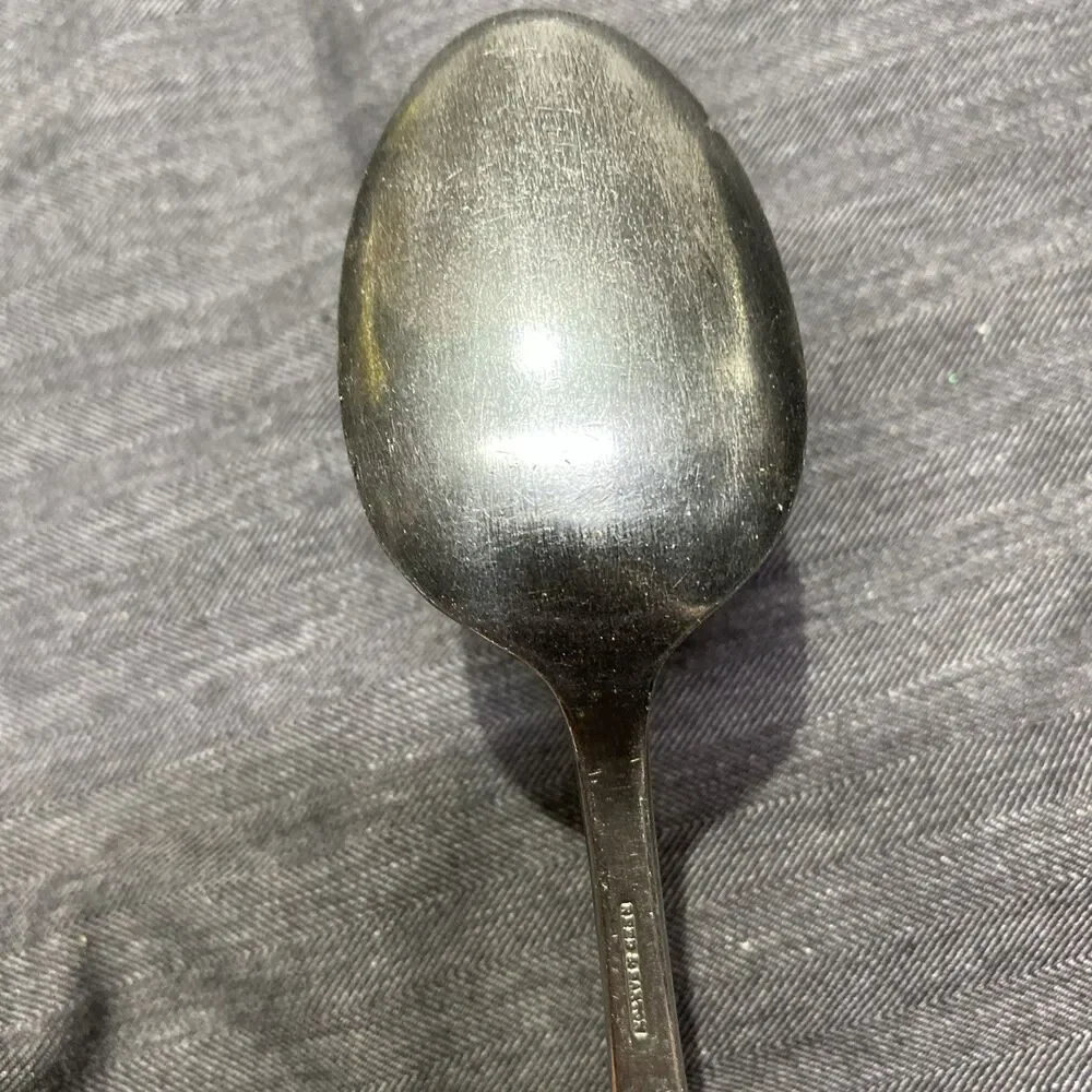 Vintage Reed & Barton U.S.N. Military Navy WWII Stainless Spoon